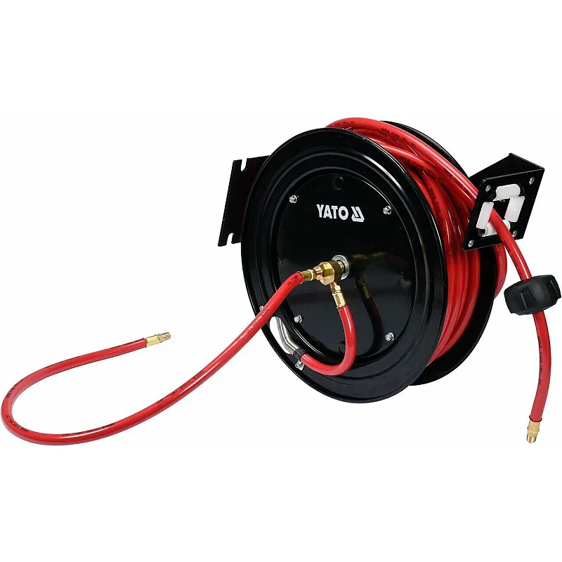 Шланг пневматичний ПВХ на бобіні Yato YT-24250 фото