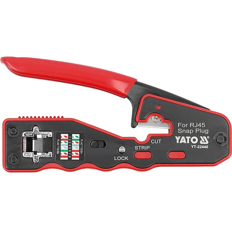 Обтискні кліщі Yato 135 мм (YT-22440) фото