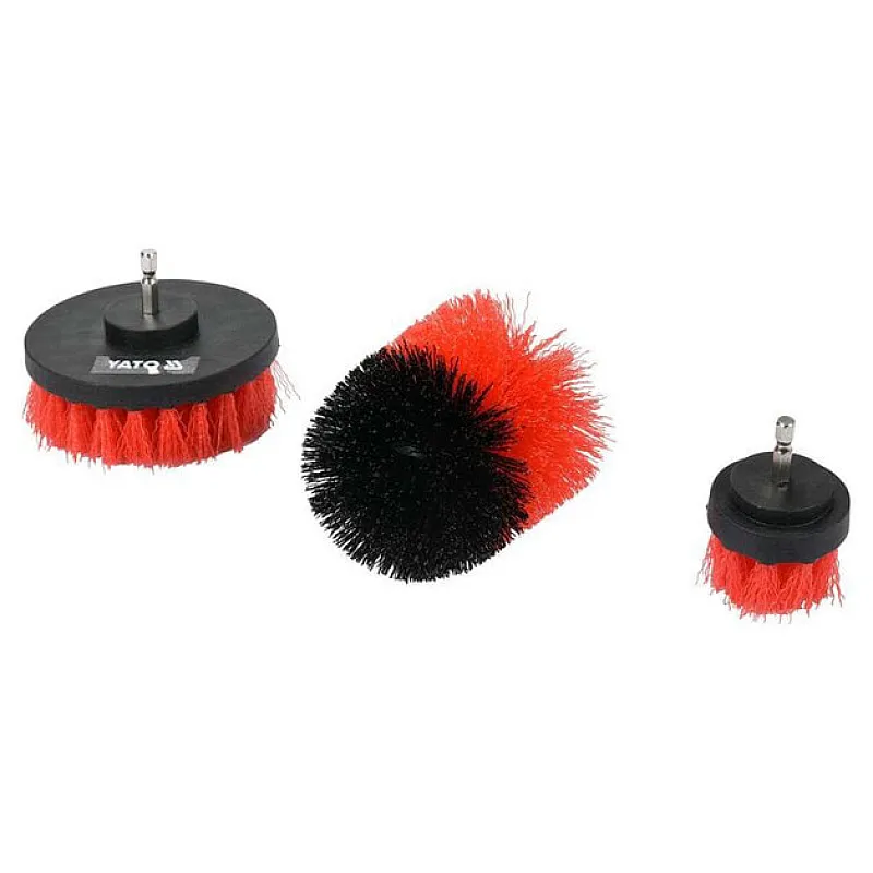 Щітки з нейлоновим ворсом YATO YT-47553 фото