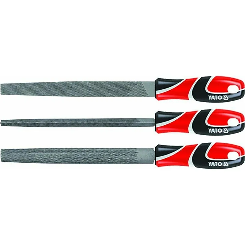 Напильники по металу YATO 3 шт (YT-6237) фото