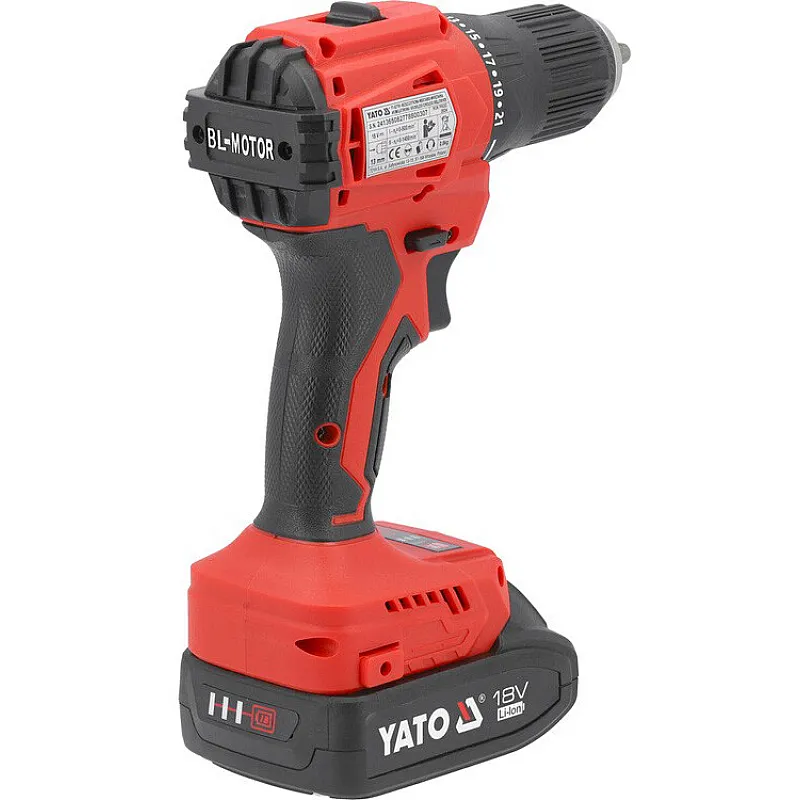 Акумуляторний шуруповерт Yato (YT-827788) фото