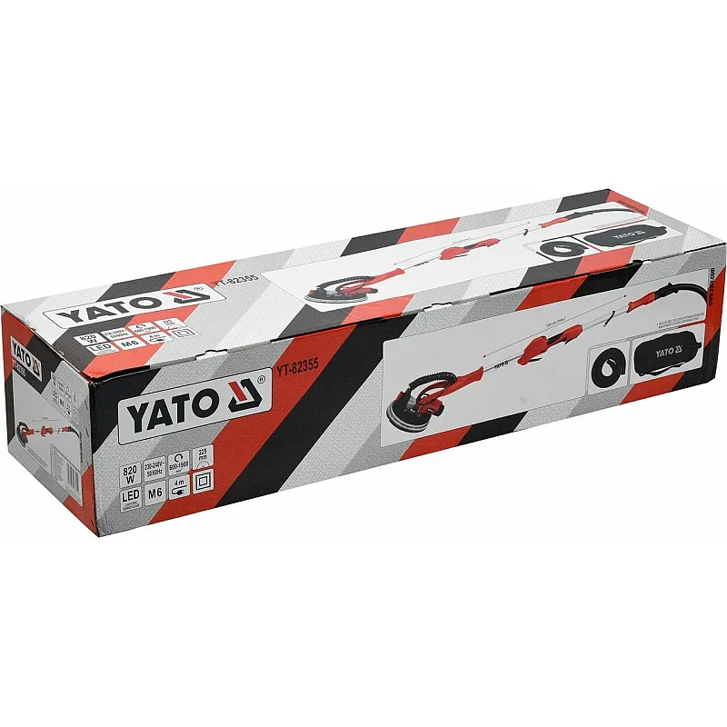 Шлифмашина для стен и потолков YATO (YT-82355) фото