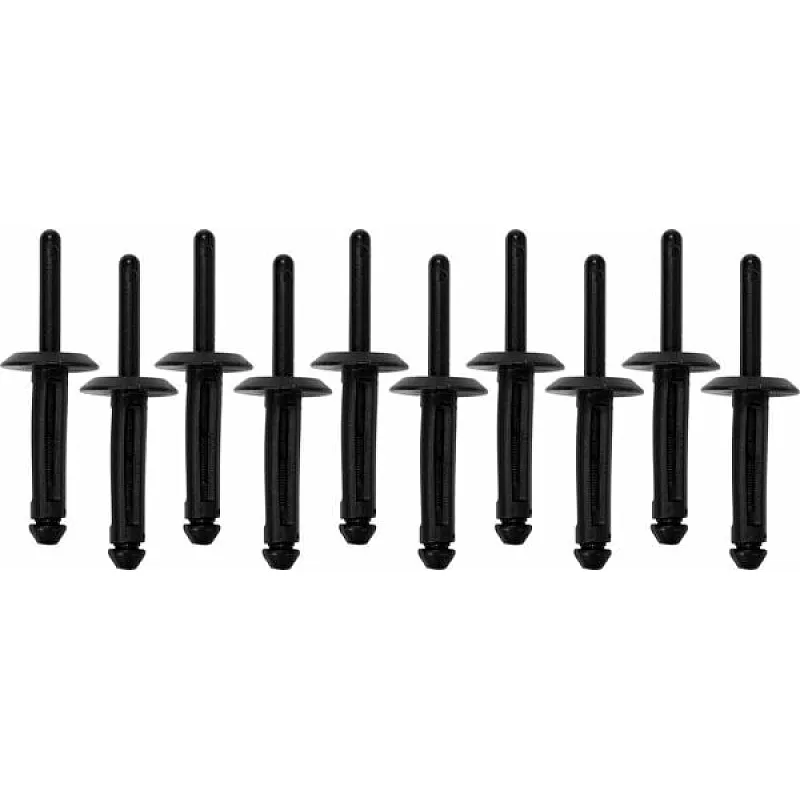 Заклепки пластикові Yato 6.6x17.2 мм, 10 шт (YT-35983) фото