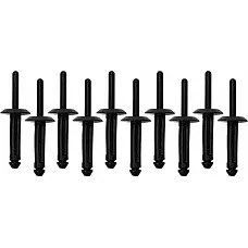 Заклепки пластикові Yato 5.0x15.8 мм, 10 шт (YT-35981)