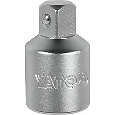 Переходник Yato 1/4"Fх3/8"М, 25 мм (YT-1438)