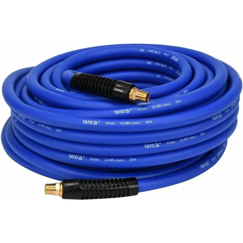 Шланг пневматичний гібридний Yato 8.0 мм x 20 м (YT-24234) фото