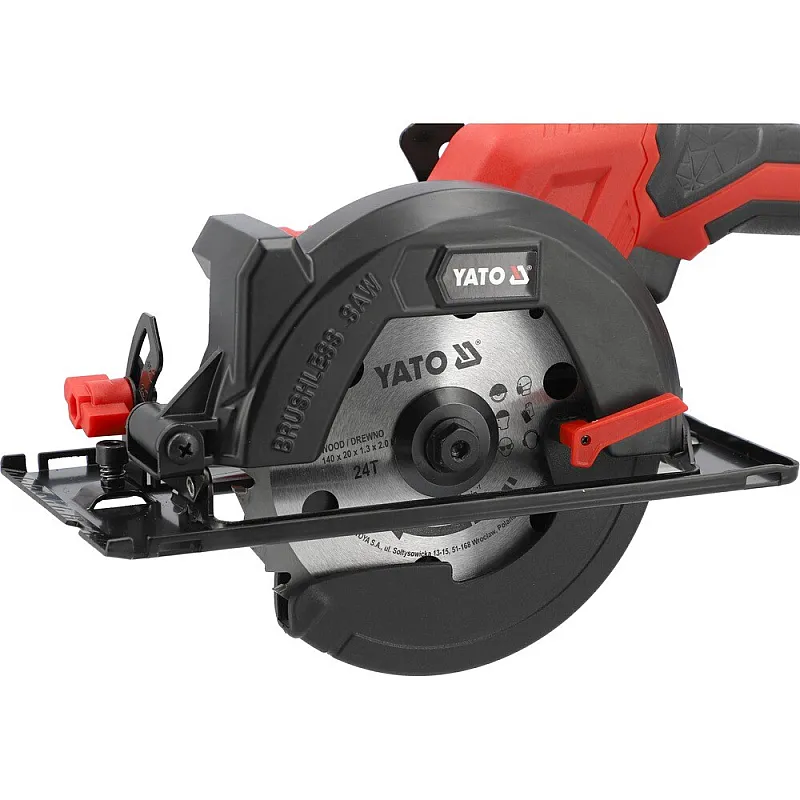 Акумуляторна дискова пилка Yato (YT-8281185) фото