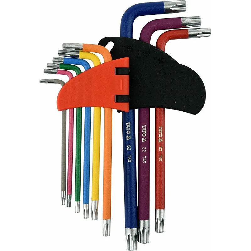 Ключі Yato TORX Т10-Т50, Г-подібні (YT-05633) фото