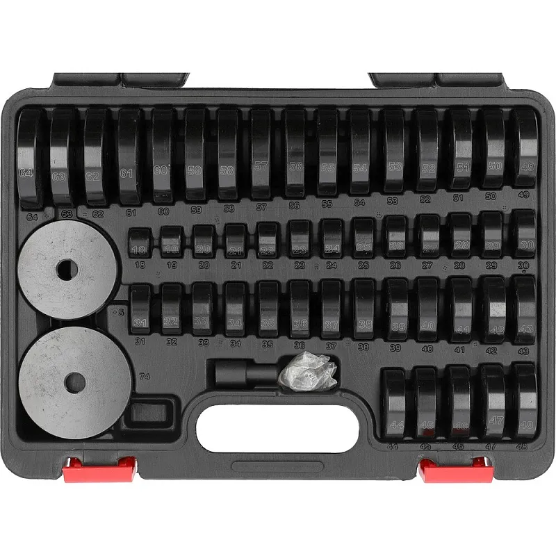 Набор для регулировки подшипников и сальников Yato 52 шт. (YT-25417) фото