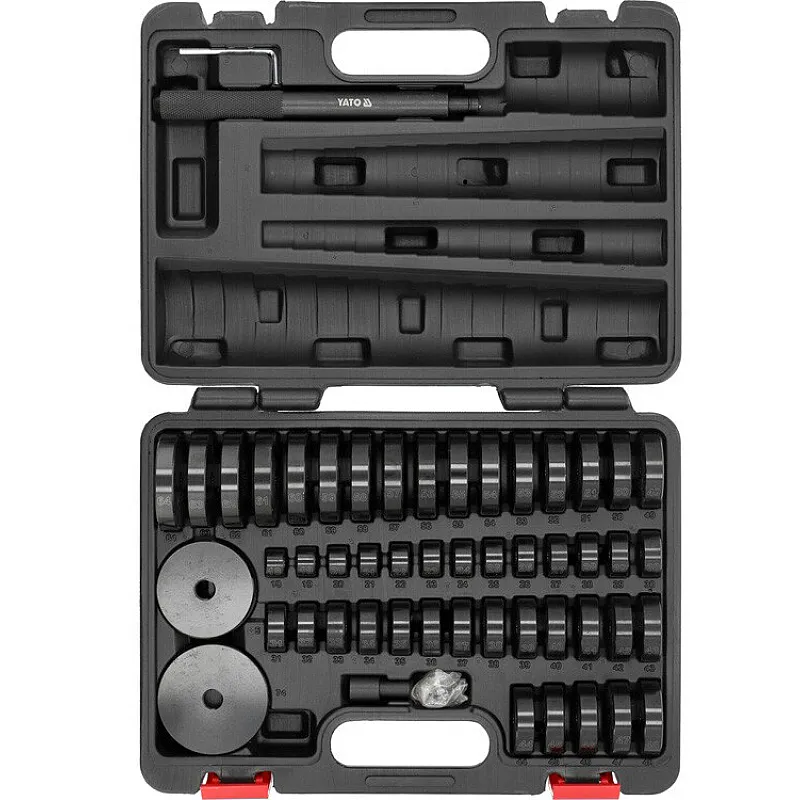 Набор для регулировки подшипников и сальников Yato 52 шт. (YT-25417) фото