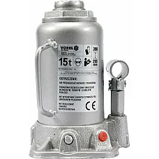 Домкрат гидравлический бутылочный VOREL 15 т 205х390 мм (80072)