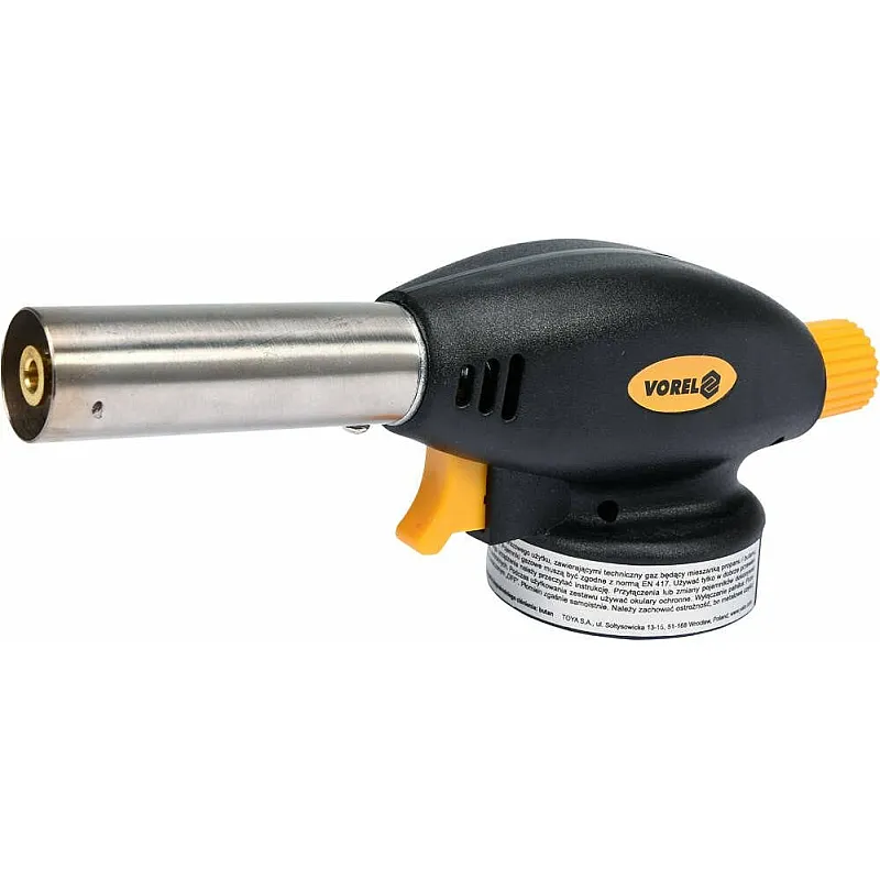 Газовий пальник з пєзопідпалом VOREL 73413 фото