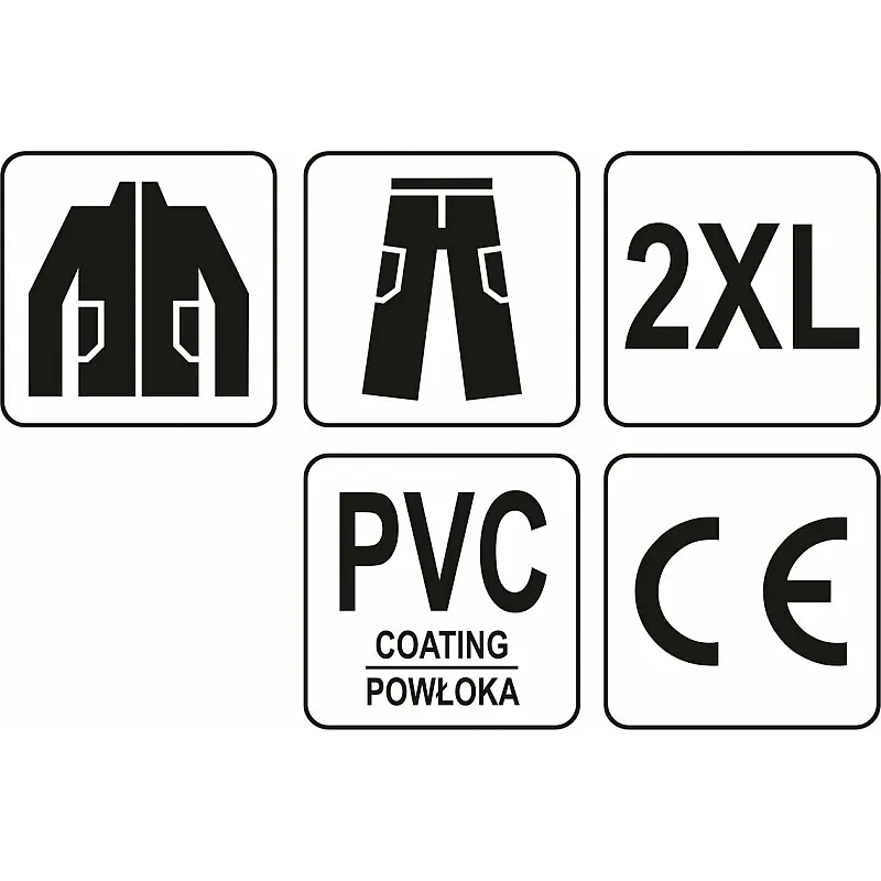 Костюм з капюшоном водонепроникний VOREL (74659) фото