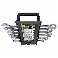 Набір ключів ріжково-накидних VOREL 50850