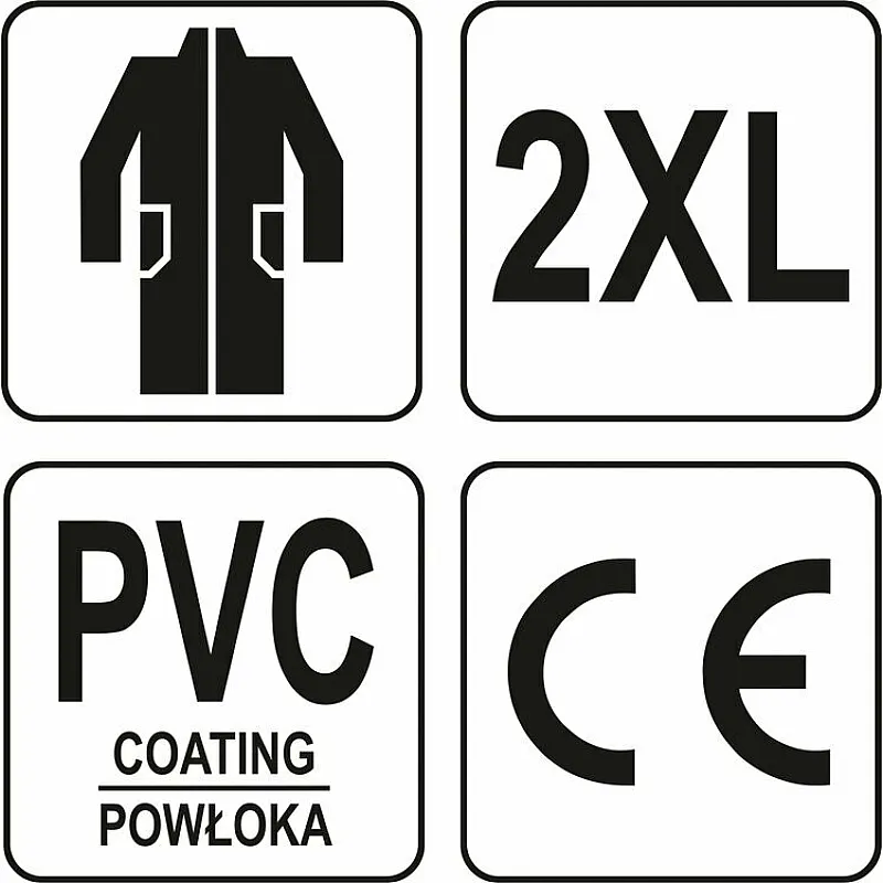 Плащ с капюшоном водонепроницаемый VOREL (74655) фото