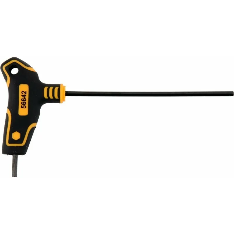 Шестигранний ключ VOREL HEX 3x100x72 мм, Cr-V 6150 (56642) фото