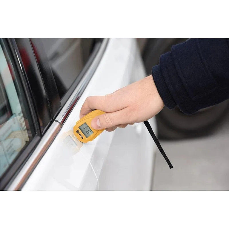 Товщиномір лакофарбового покриття електронний VOREL, 0-2 мм (81731) фото