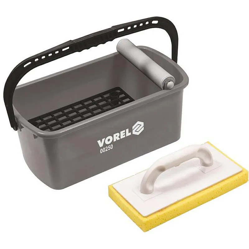 Набір для чищення плитки після укладання VOREL 10 л (00250) фото