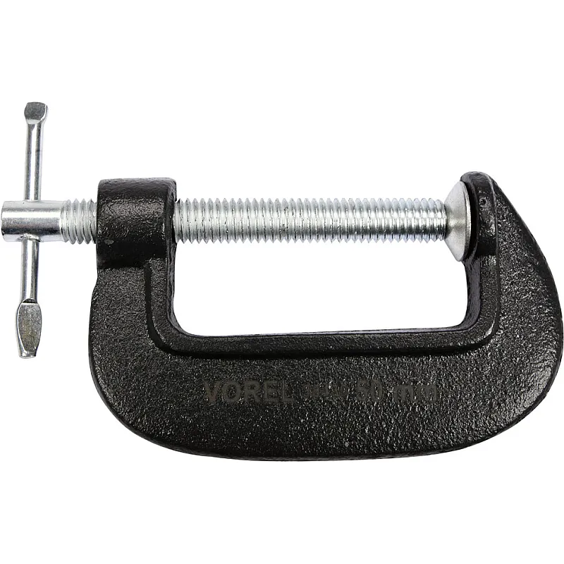 Струбцина VOREL l= 50 мм (38430) фото