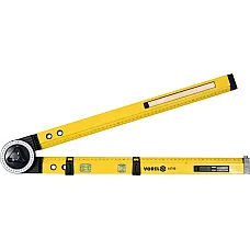 Кутомір регулювальний алюмінієвий VOREL 630 мм (18790)