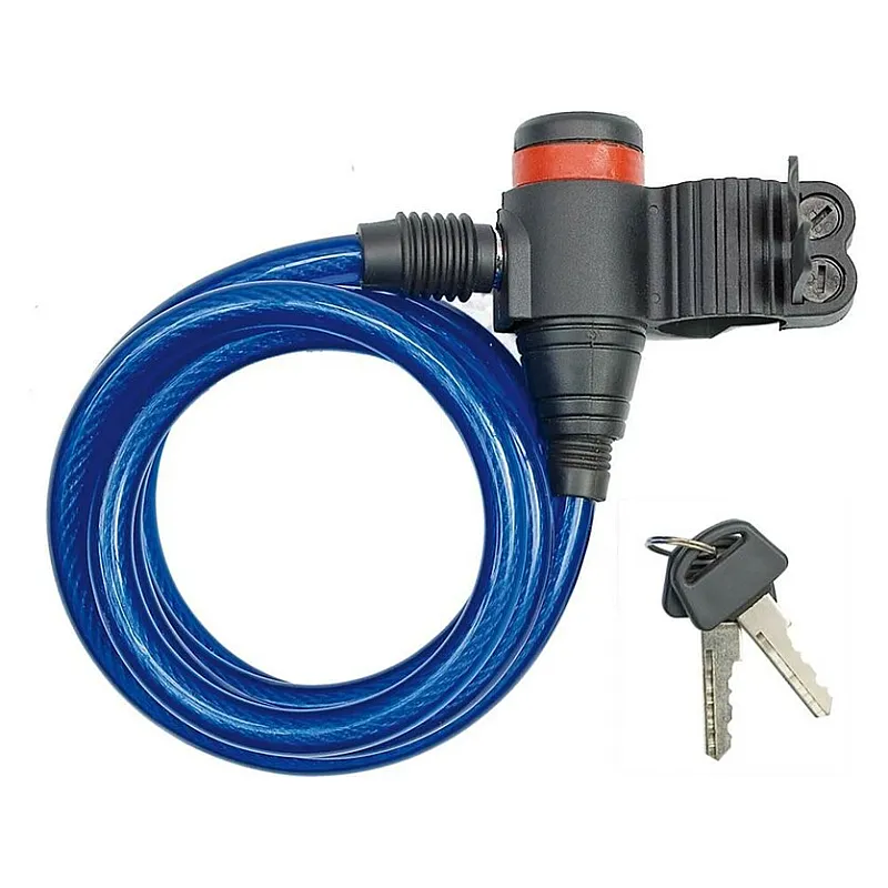 Велосипедний замок VOREL 10 мм, 1200 мм (77834) фото