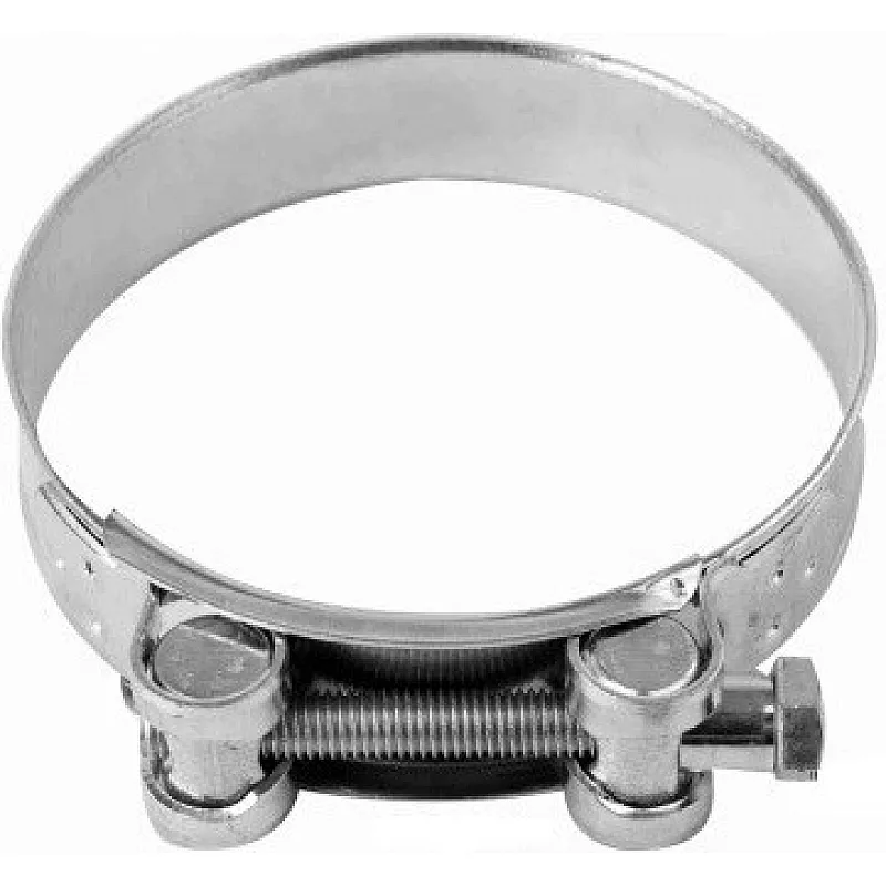 Хомут сталевий з гвинтовим затиском VOREL GBS W1 92-97/24 мм, оцинкований (73807) фото