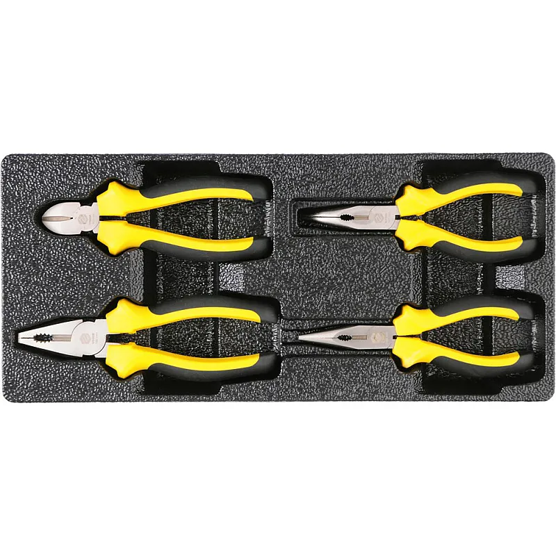 Інструментальний візок з набором інструменту VOREL 177 шт CrV (58540) фото