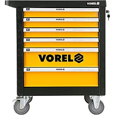 Инструментальная тележка с набором инструмента VOREL 177 шт CrV (58540)