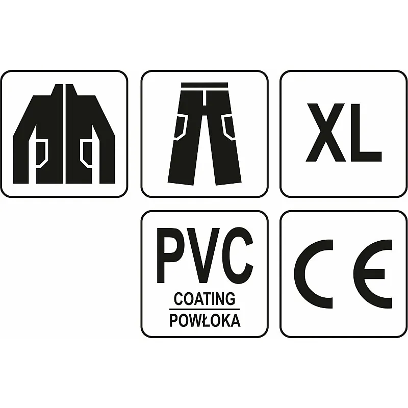 Костюм з капюшоном водонепроникний VOREL (74658) фото