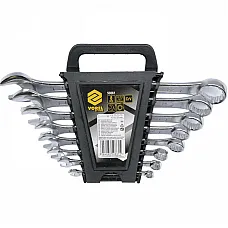 Набір ключів ріжково-накидних VOREL 50861