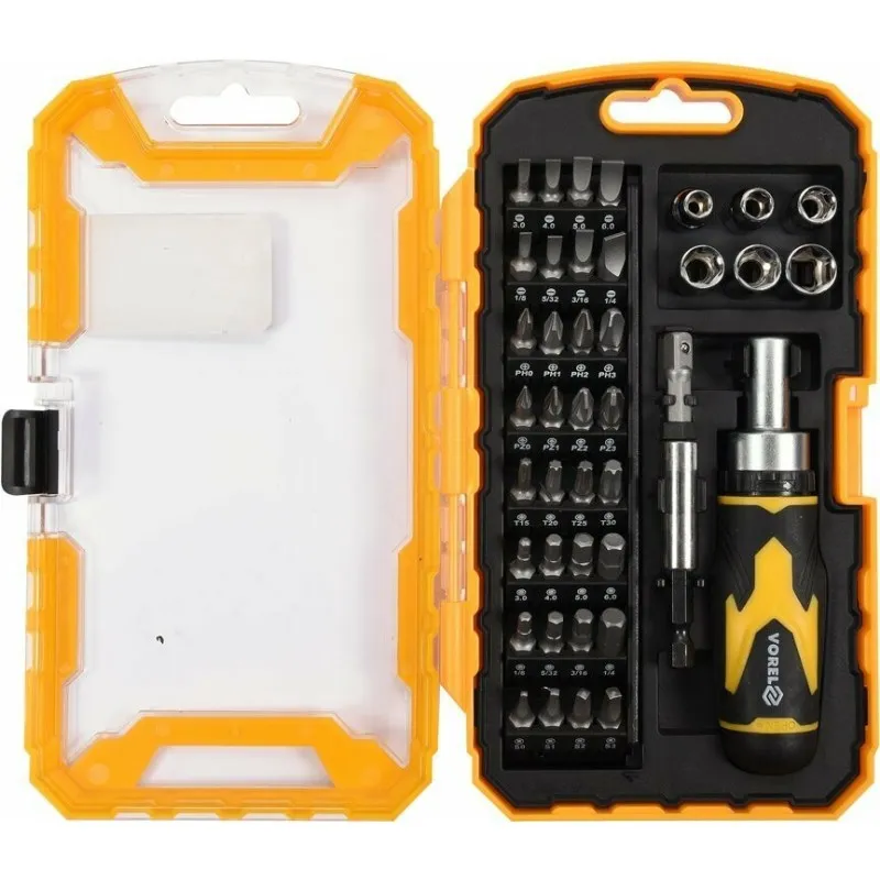 Викрутка реверсивна VOREL 1/4 (64385) фото