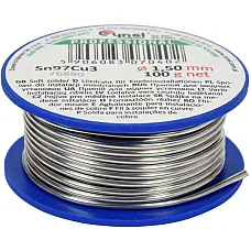 Припій для паяння міді VOREL "CYNEL" 1.5 мм "100 г" (76880)