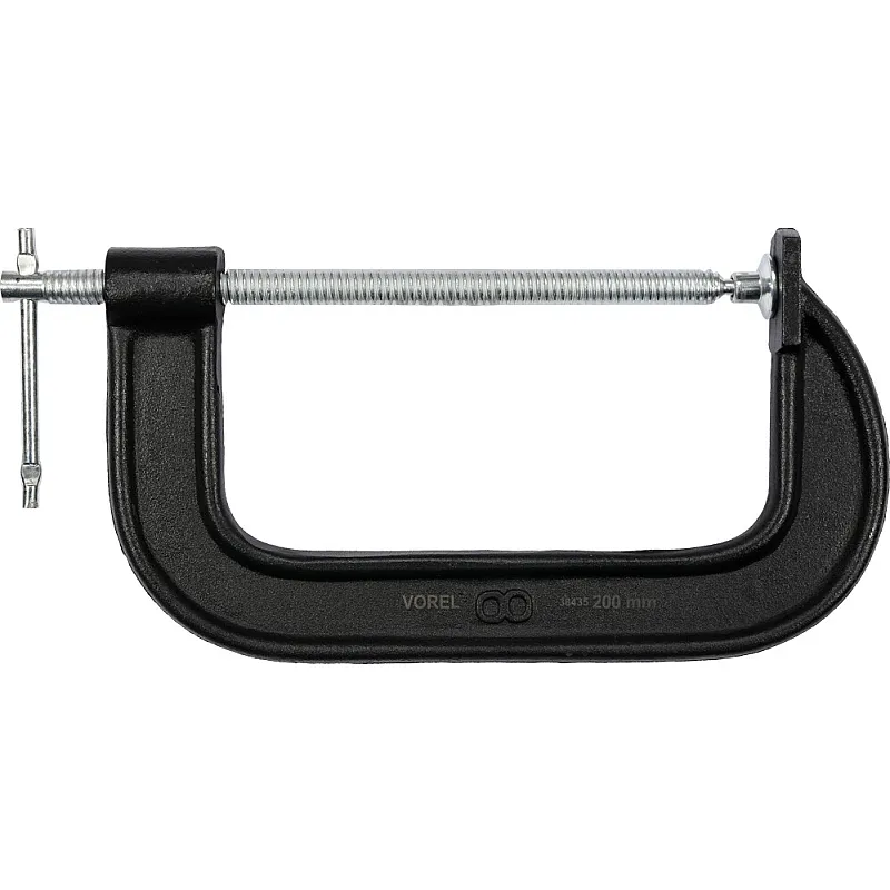 Струбцина VOREL l= 200 мм (38435) фото