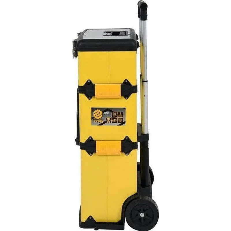 Ящик для інструментів VOREL 3 секції 57х37х84.5 см, ручка 58х98 см (78738) фото