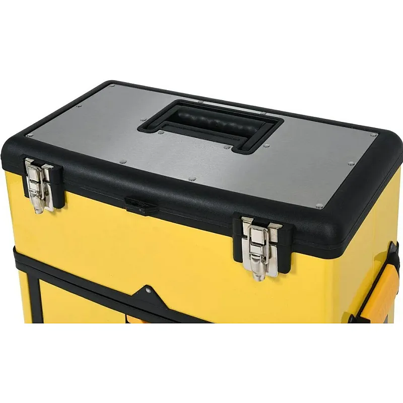 Ящик для інструментів VOREL 3 секції 57х37х84.5 см, ручка 58х98 см (78738) фото