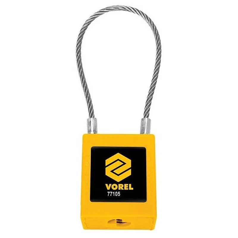 Замок навісний VOREL 3.2 мм, 175 мм (77105) фото