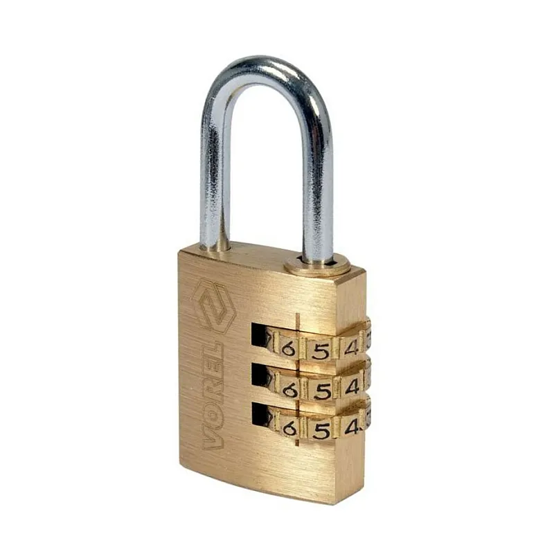 Замок навісний латунний VOREL 25 мм (77606) фото