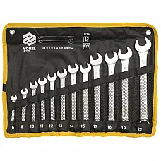 Набір ключів ріжково-накидних VOREL 51710