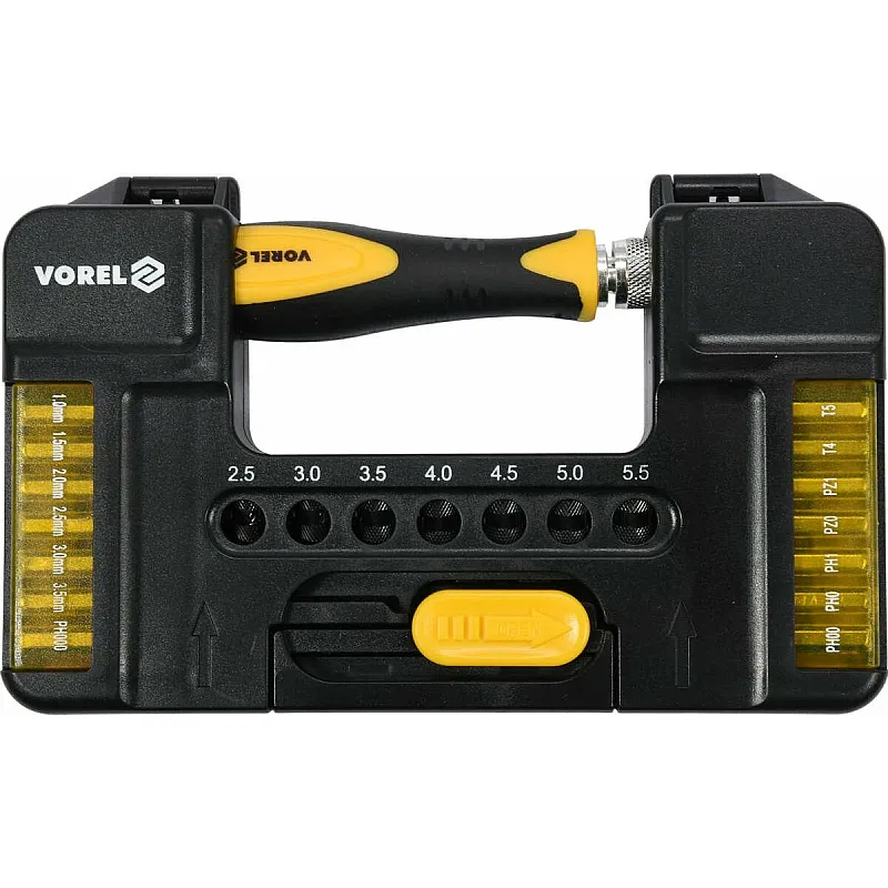 Викрутка реверсивна VOREL 65022 фото