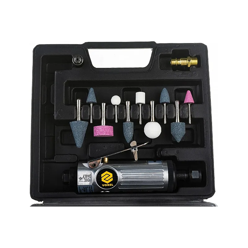 Пневматична шліфувальна машина пряма VOREL (81109) фото