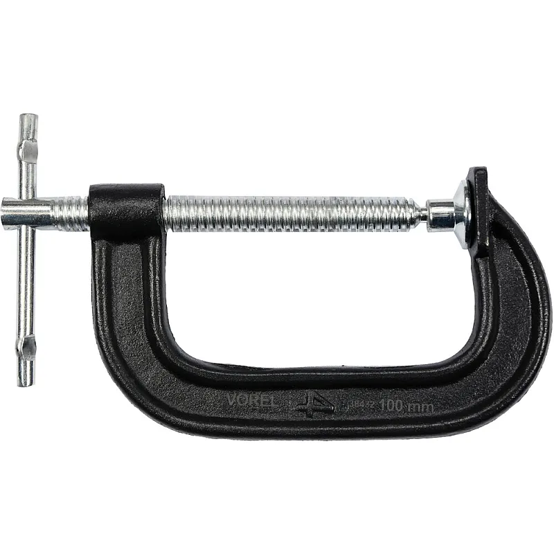 Струбцина VOREL l= 100 мм (38432) фото