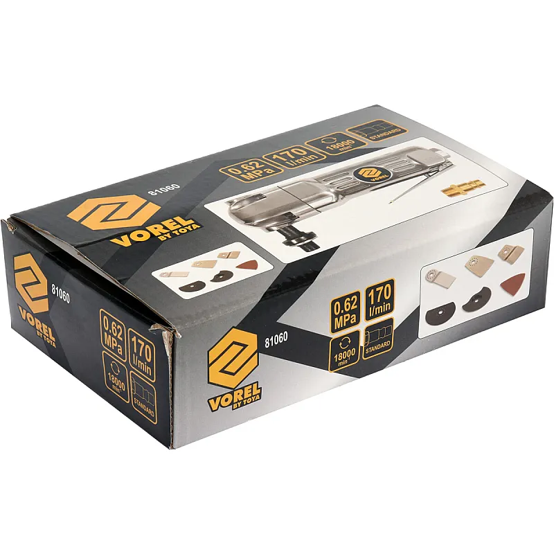 Багатофункціональний пневмоінструмент (реноватор) VOREL 81060 фото