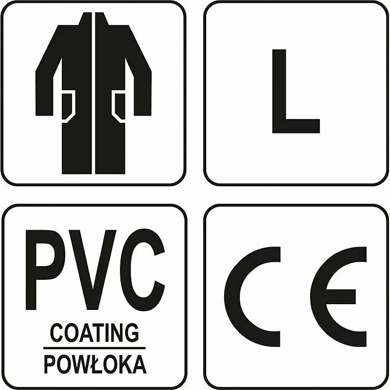 Плащ із капюшоном водонепроникний VOREL (74653) фото