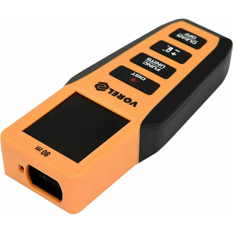 Дальномер лазерный VOREL 0.2-80 м (81794) фото