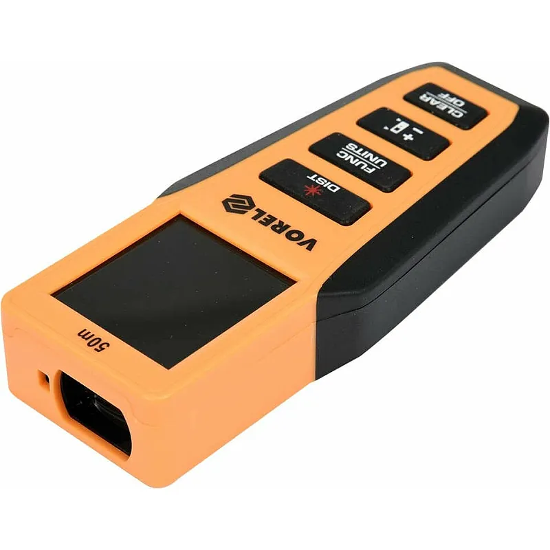 Дальномер лазерный VOREL 0.2х50 м (81791) фото