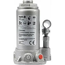 Домкрат гидравлический бутылочный VOREL 8 т 190х365 мм (80042)