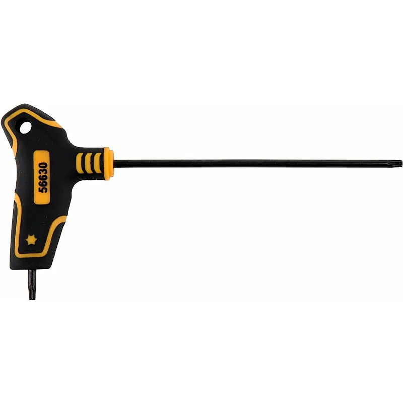 Ключ VOREL TORX Т10x100x69 мм Cr-V 6150 (56630) фото