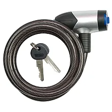 Замок велосипедный VOREL 10 мм, 1500 мм (77838)