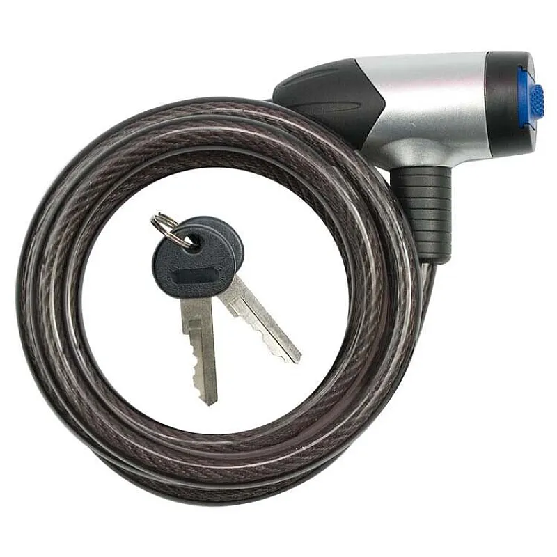 Велосипедний замок VOREL 10 мм, 1500 мм (77838) фото