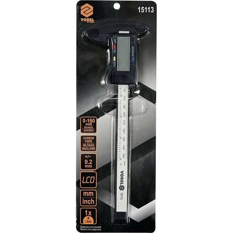 Штангенциркуль електронний VOREL (15113) фото
